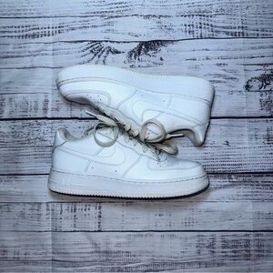 Nike Air Force 1 LE Big Kids' Shoes DH2920-111 White/White Size 7Y